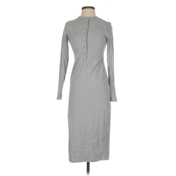 Reformation Gray Midi Dress - Picture 3 of 4